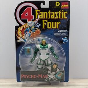 Hasbro Marvel Legends Retro Fantastic Four Psycho-Man 6" Action Figure 2021 - H2